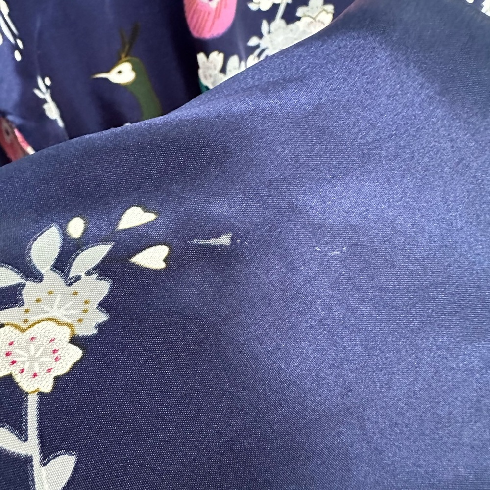 Robe Peacock Floral Blue Small - Picture 12 of 12